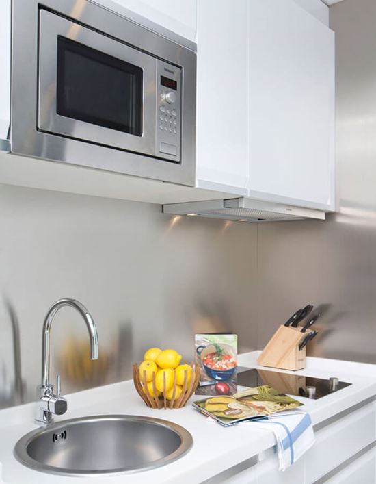 One Bedroom - Kitchen One Bedroom - Kitchen