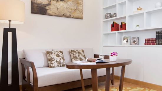 One Bedroom - Living Room