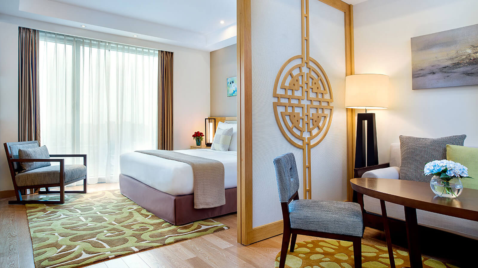 One Bedroom - Living Room - Shama Heda Hangzhou