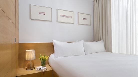 One Bedroom with Balcony - Bedroom