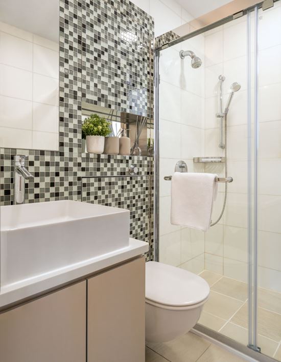 One Bedroom with Balcony - Bathroom One Bedroom with Balcony - Bathroom