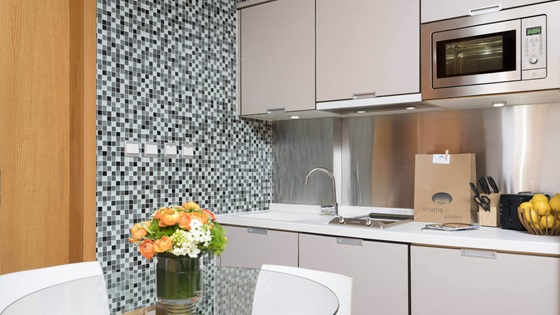 One Bedroom with Terrace - Kitchenette - Shama Hollywood Hong Kong