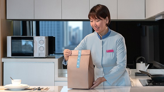 Studio Deluxe - Kitchenette - Shama Hub New City Changchun