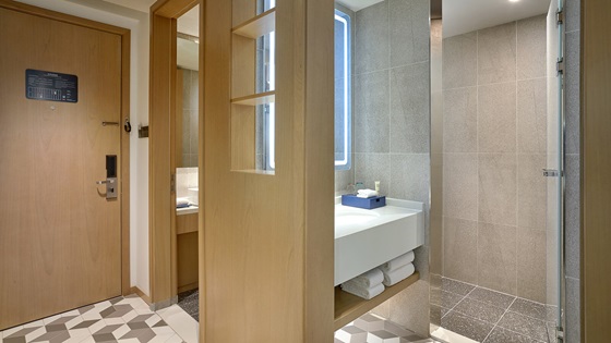 Studio King - Bathroom - Shama Hub New City Changchun