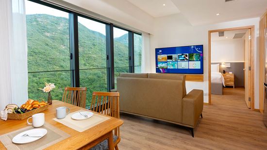 One Bedroom Mountain View - Dining and Living Area One Bedroom Mountain View - Dining and Living Area