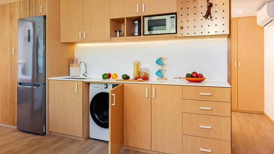 One Bedroom Mountain View - Kitchenette - Shama Hub Metro South Hong Kong