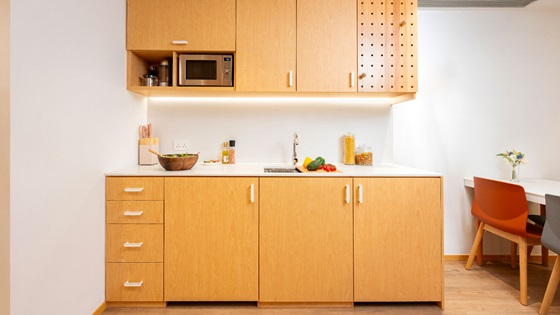 Studio Deluxe Mountain View - Kitchenette - Shama Hub Metro South Hong Kong