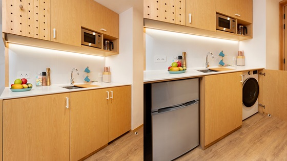 Studio Deluxe Mountain View - Kitchenette and Washing Machine - Shama Hub Metro South Hong Kong