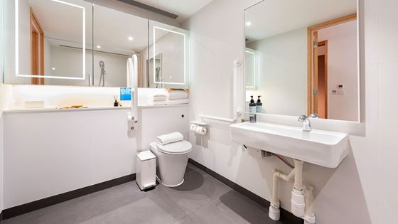 Studio Mountain View - Twin Beds Bathroom - Shama Hub Metro South Hong Kong