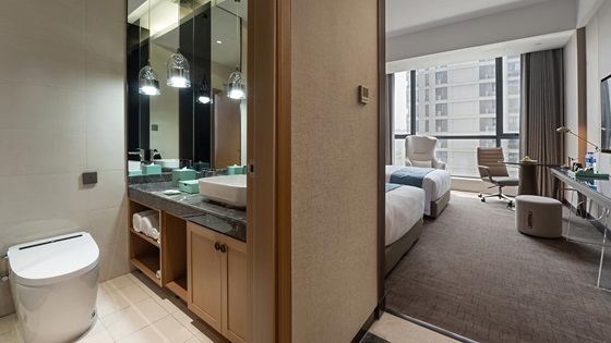 Shama Hub Qiantang Hangzhou - Studio Plus Twin Room - Shama Hub Qiantang