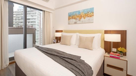 One Bedroom with Balcony - Bedroom and Balcony One Bedroom with Balcony - Bedroom and Balcony