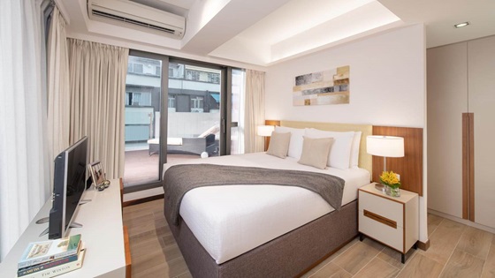 One Bedroom with Two Terraces - Bedroom - 샤마 아일랜드 노스 홍콩