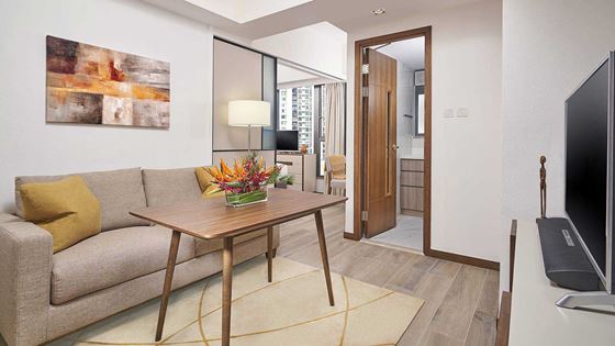 One Bedroom - Living Room - Shama Island North Hong Kong