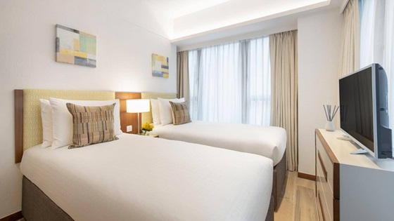 Two Bedroom - Second Bedroom - 샤마 아일랜드 노스 홍콩