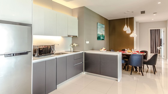 Shama Suasana Johor Bahru - Executive Three Bedroom Suite Dining Area - Shama Suasana Johor Bahru