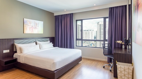 Shama Suasana Johor Bahru - Executive Two Bedroom Suite King Bed - Shama Suasana Johor Bahru