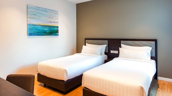 Shama Suasana Johor Bahru - Executive Two Bedroom Suite Twin Beds - Shama Suasana Johor Bahru