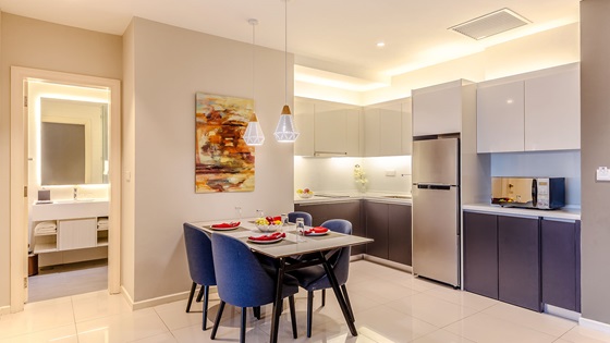 Shama Suasana Johor Bahru - Executive One Bedroom Suite Dining Area - Shama Suasana Johor Bahru