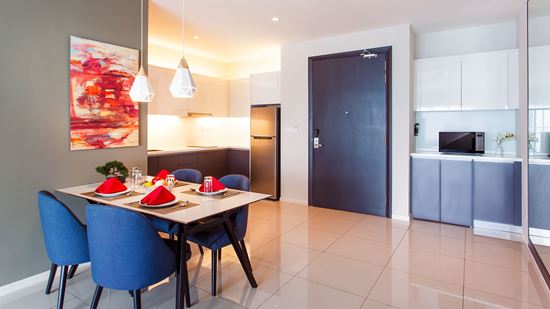 Shama Suasana Johor Bahru - Two Bedroom Suite Dining Area