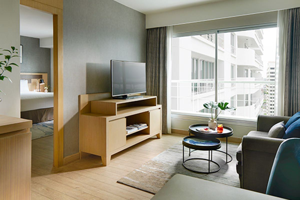 อพาร์ตเมนต์ 1 ห้องนอน - ชามา เลควิว อโศก กรุงเทพฯ