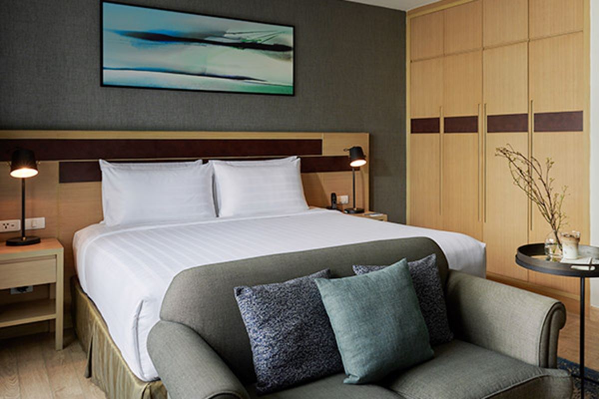 อพาร์ตเมนต์ 3 ห้องนอน (ห้องเชื่อมต่อกัน) - ชามา เลควิว อโศก กรุงเทพฯ