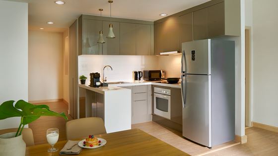 Two Bedroom - Kitchen - Shama Lakeview Asoke Bangkok