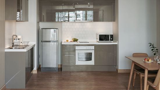 One Bedroom - Kitchen One Bedroom - Kitchen