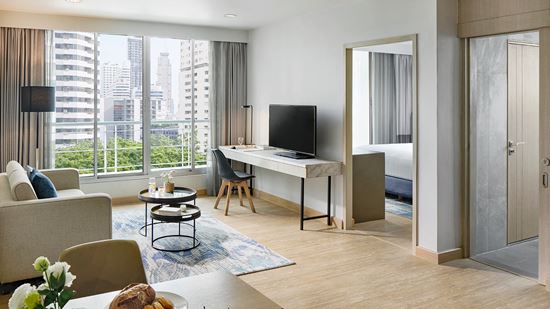 One Bedroom - Living Area