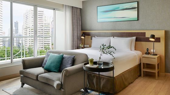 Studio - King Bed - Shama Lakeview Asoke Bangkok