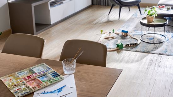Three Bedroom Lakeview - Living and Dining Three Bedroom Lakeview - Living and Dining