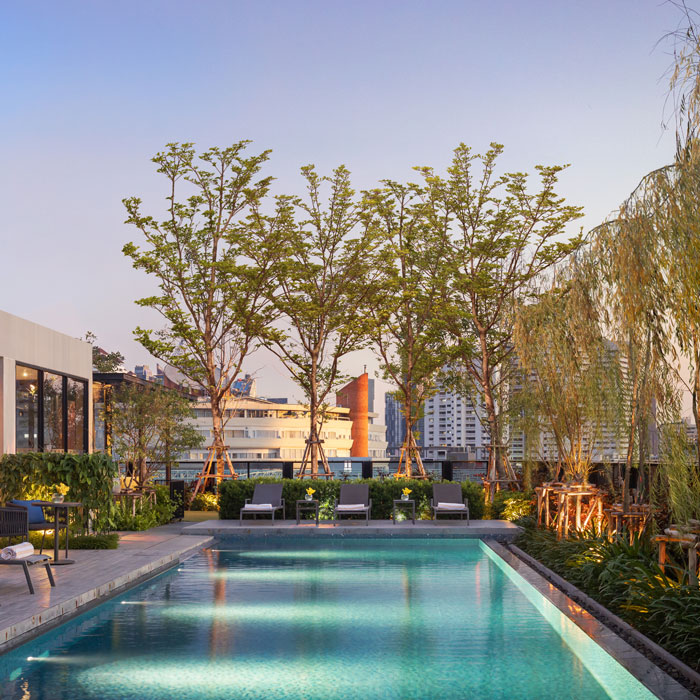 Rooftop lap pool - ชามา ลักซ์ สุขุมวิท กรุงเทพฯ