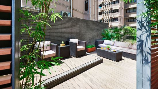 Shama Chill outdoor garden