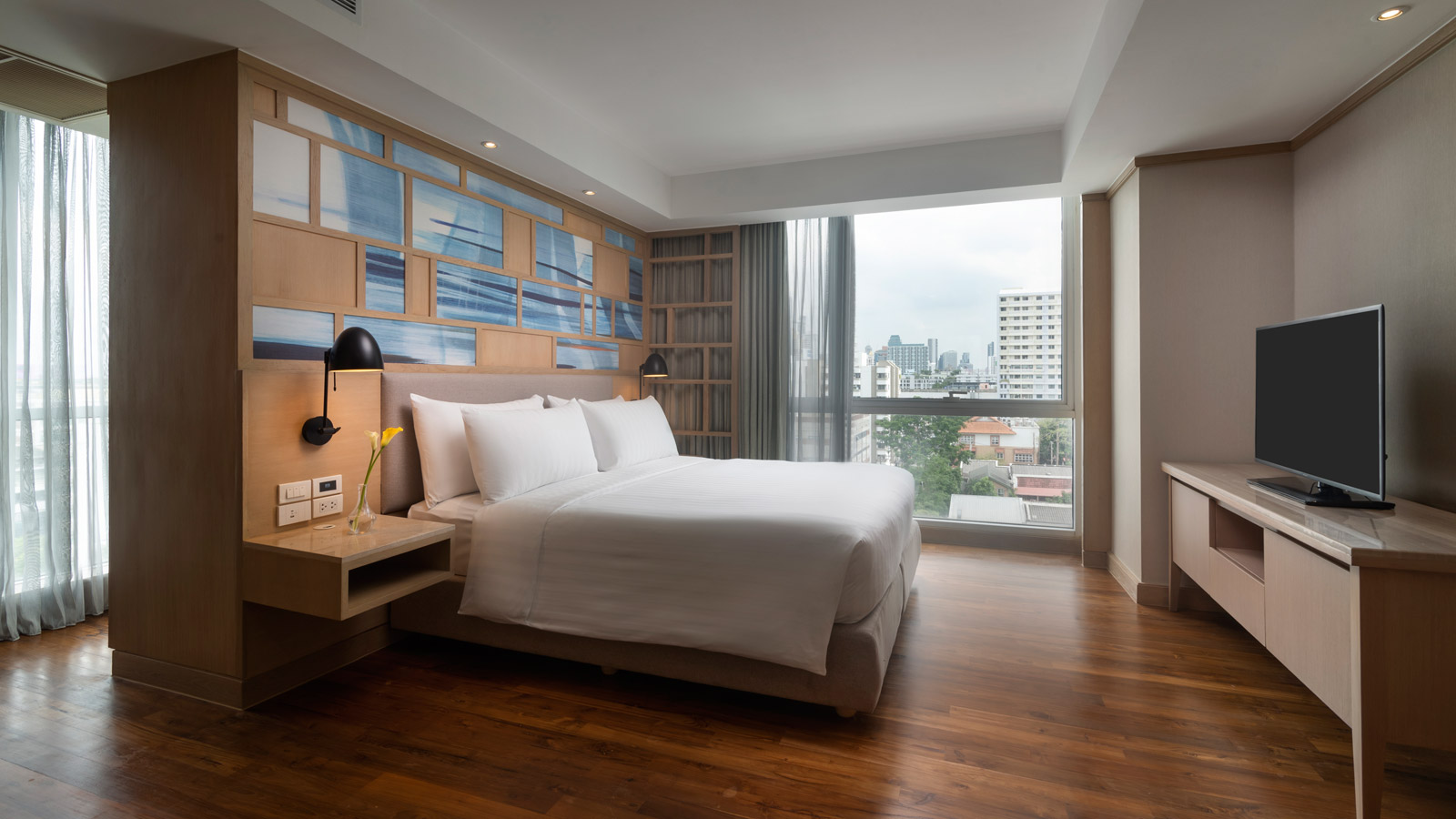 One Bedroom Corner Suite Bedroom -  Shama Petchburi 47 Bangkok - Shama Petchburi 47 Bangkok