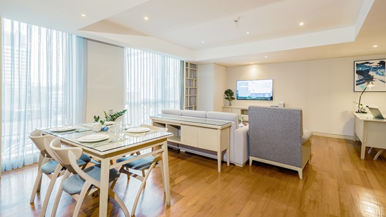 One Bedroom Corner Suite - Shama Petchburi 47 Bangkok