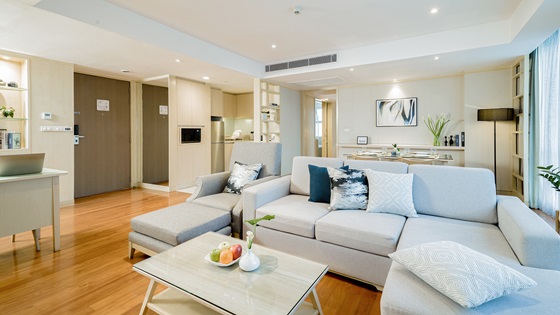 One Bedroom Corner Suite - Shama Petchburi 47 Bangkok