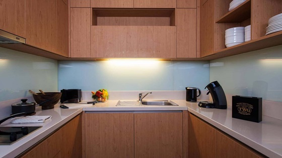 Three Bedroom Suite Kitchen -  Shama Petchburi 47 Bangkok - ชามา เพชรบุรี 47 กรุงเทพฯ