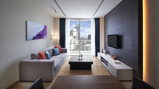 One Bedroom - Separate living and dining room - فندق شاما سوخومفيت بانكوك
