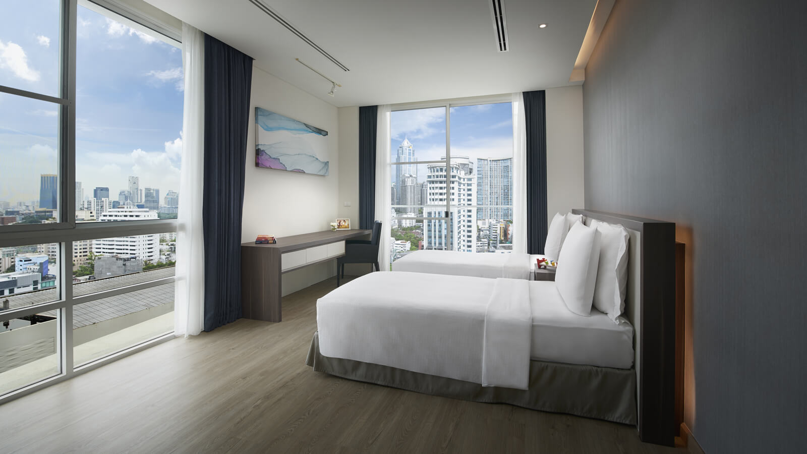 Three Bedroom Deluxe Terrace - Third Bedroom - Shama Sukhumvit Bangkok