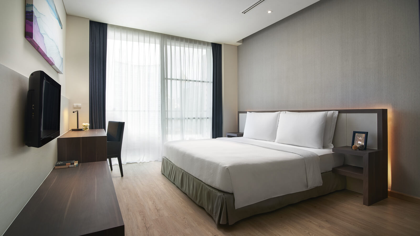 Three Bedroom Deluxe - Master Bedroom - ชามา สุขุมวิท กรุงเทพฯ