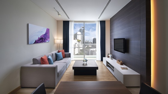 Three Bedroom - Living Room - Shama Sukhumvit Bangkok