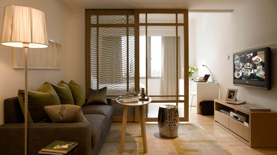 One Bedroom - Living Room - Shama Tsim Sha Tsui Hong Kong