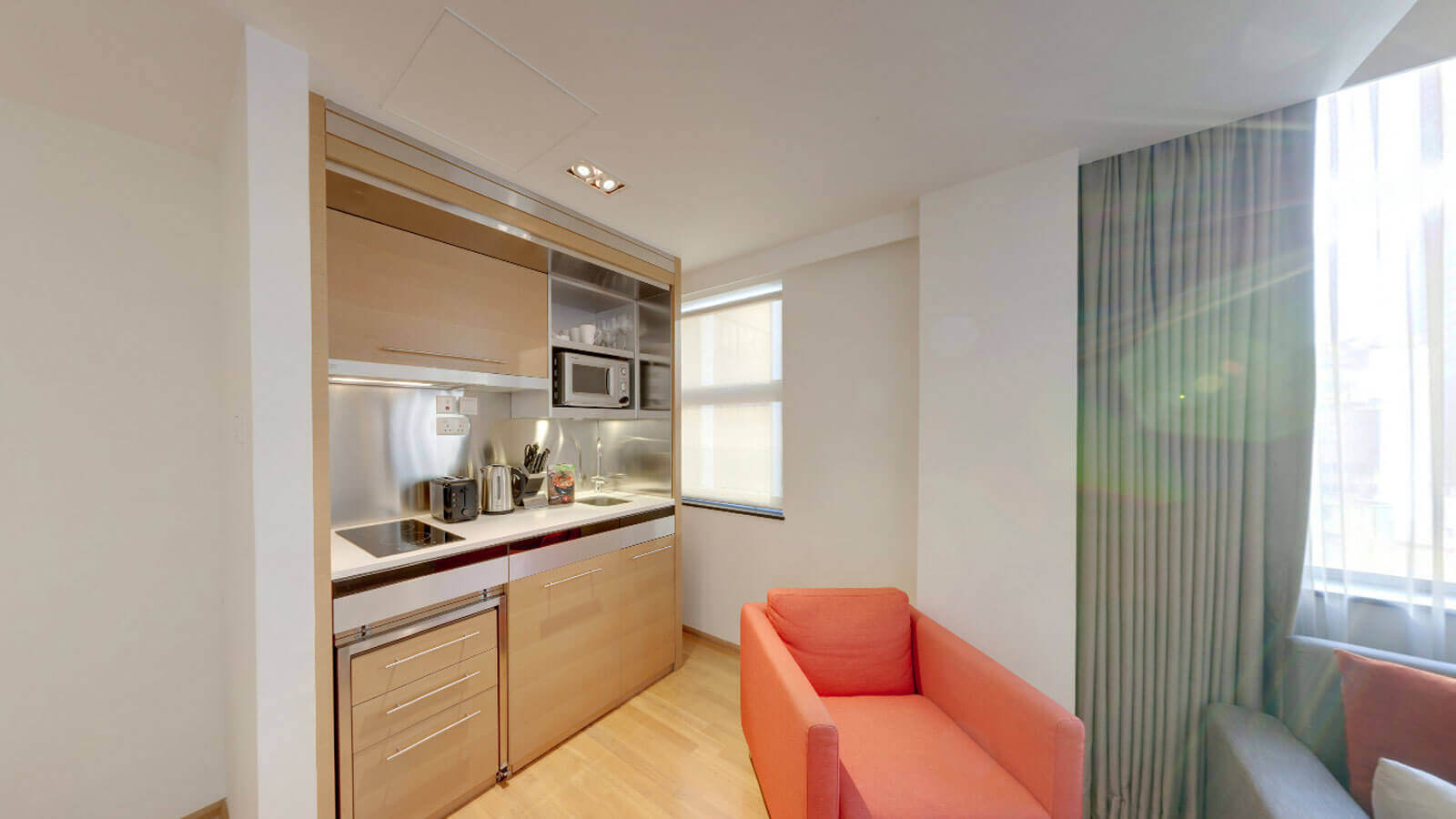 開放式公寓的小廚房 - 香港莎瑪尖沙咀服務式公寓 - 香港莎瑪尖沙咀服務式公寓