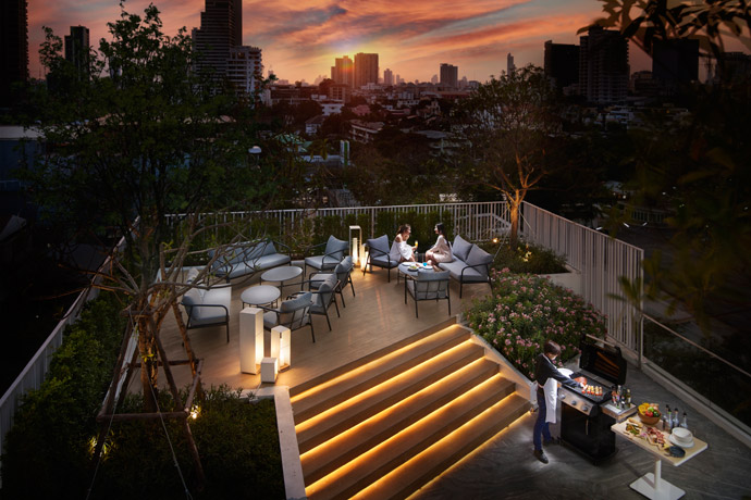 Rooftop garden - 曼谷耶纳卡莎玛服务式公寓