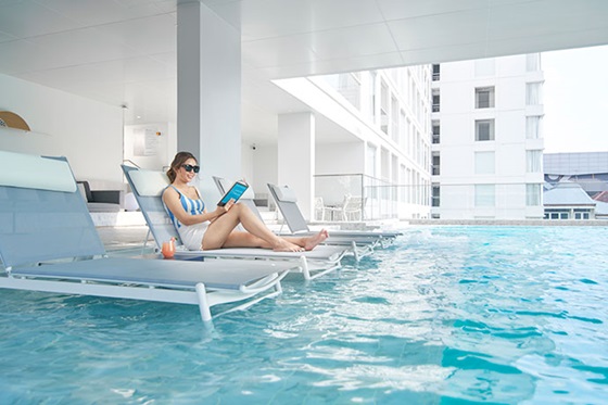 Outdoor lap pool - Shama Yen-Akat Bangkok