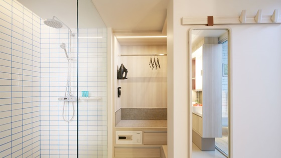 Bathroom in Studio with Balcony - Shama Yen-Akat Bangkok - Shama Yen-Akat Bangkok