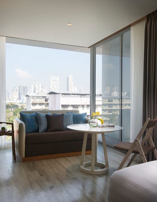 Superior Corner Living Area - Shama Yen-Akat Bangkok