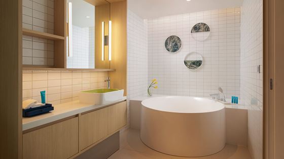 Two Bedroom Suite Master Bathroom - Shama Yen-Akat Bangkok - Shama Yen-Akat Bangkok