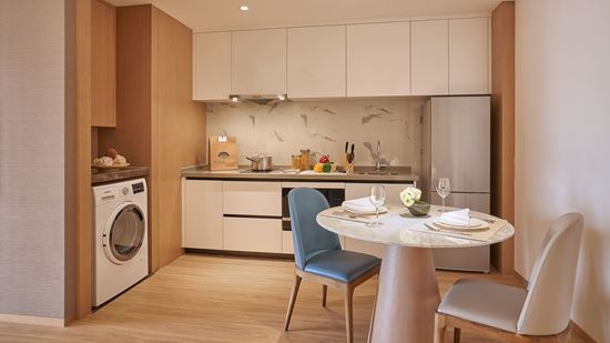 One Bedroom Suite - Dining Area and Kitchenette