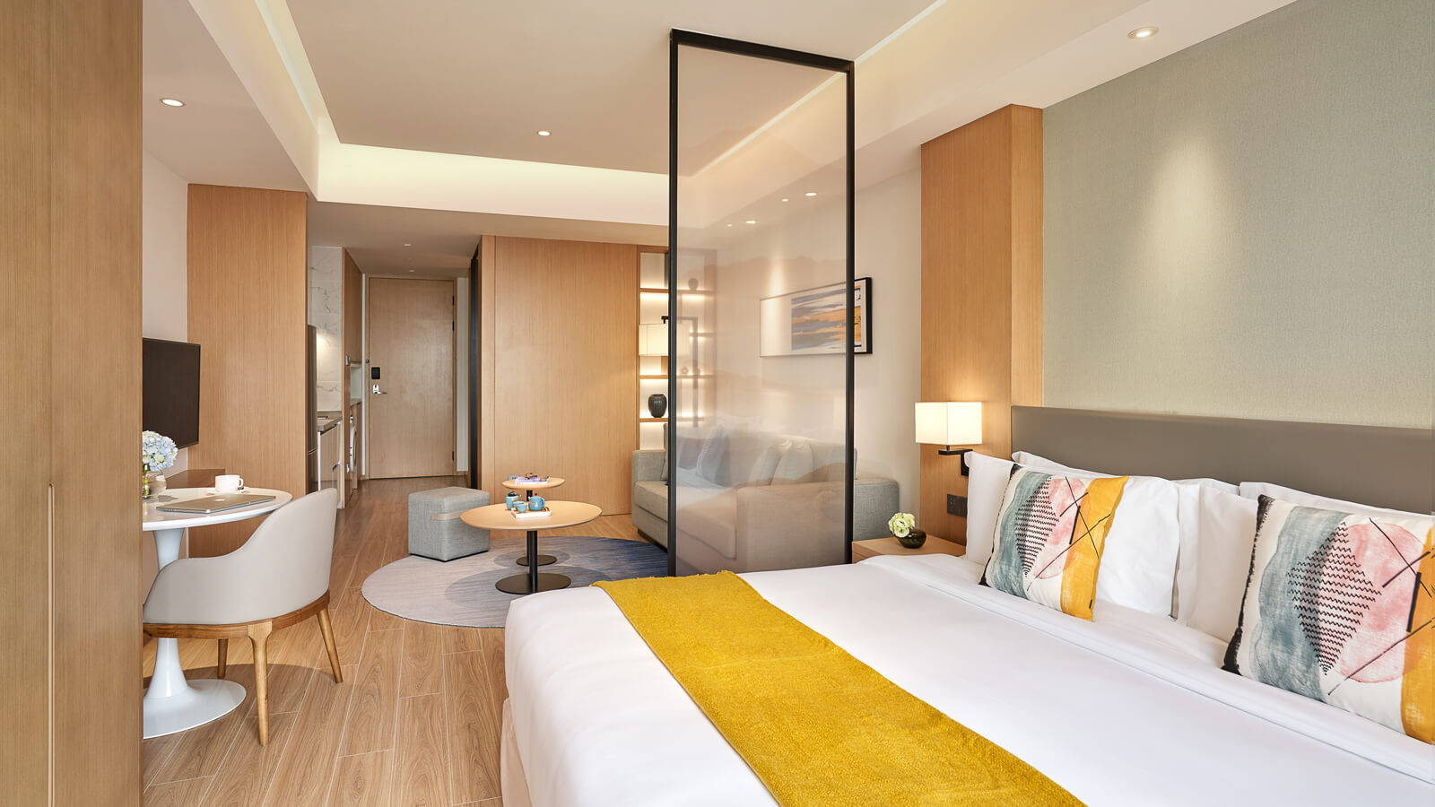 Studio Deluxe King Bed - Shama Serviced Apartments Zijingang Hangzhou