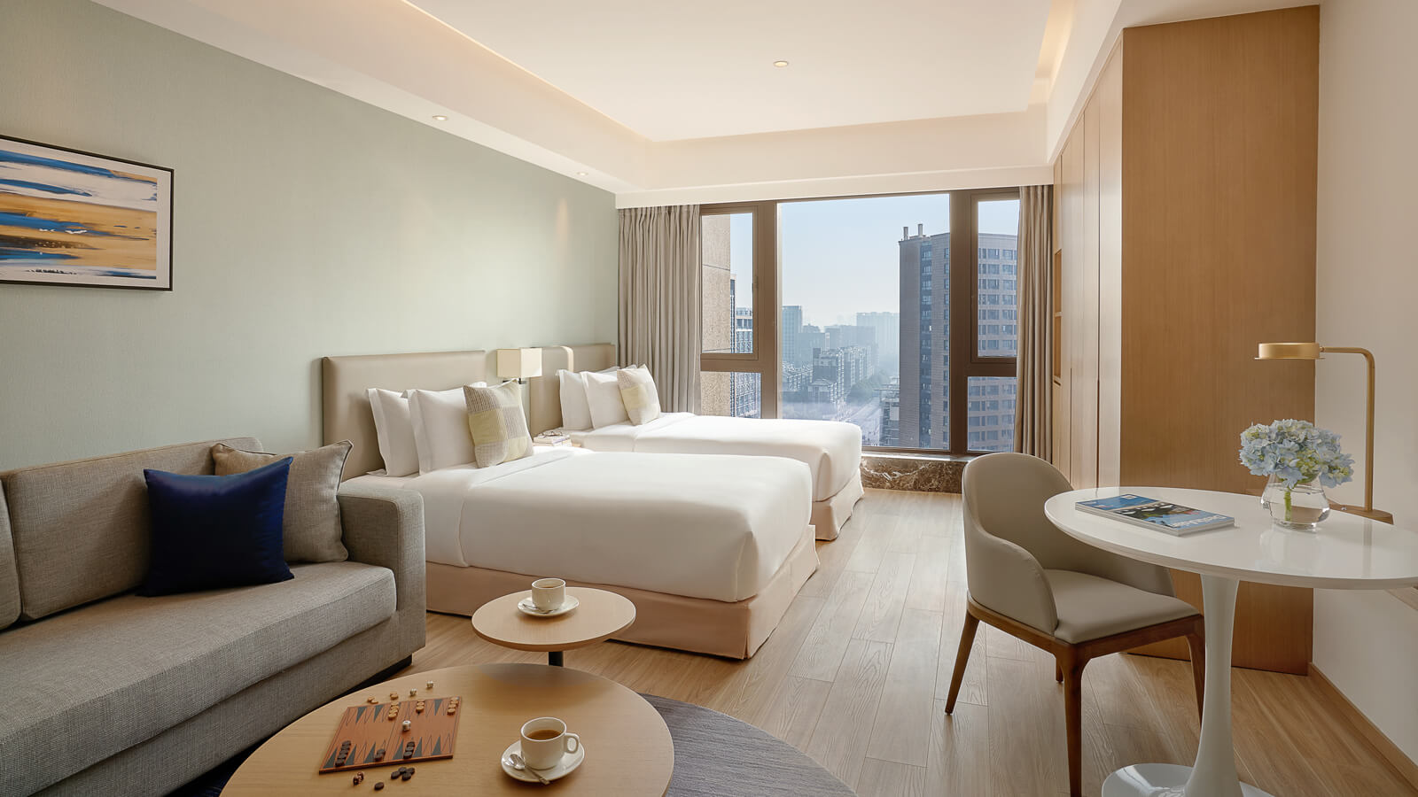Studio Twin Bed - Shama Serviced Apartments Zijingang Hangzhou